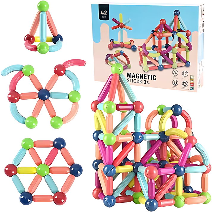 Juegos de Bloques Magnéticos para Niños | Envio Gratis