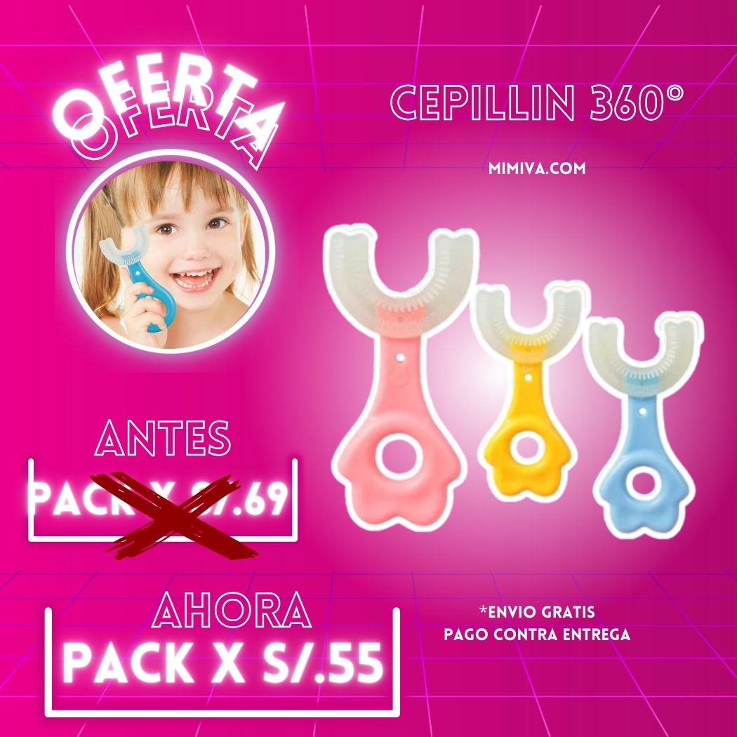 Pack Cepillin Dental 360° 🦷 | Delivery Gratis